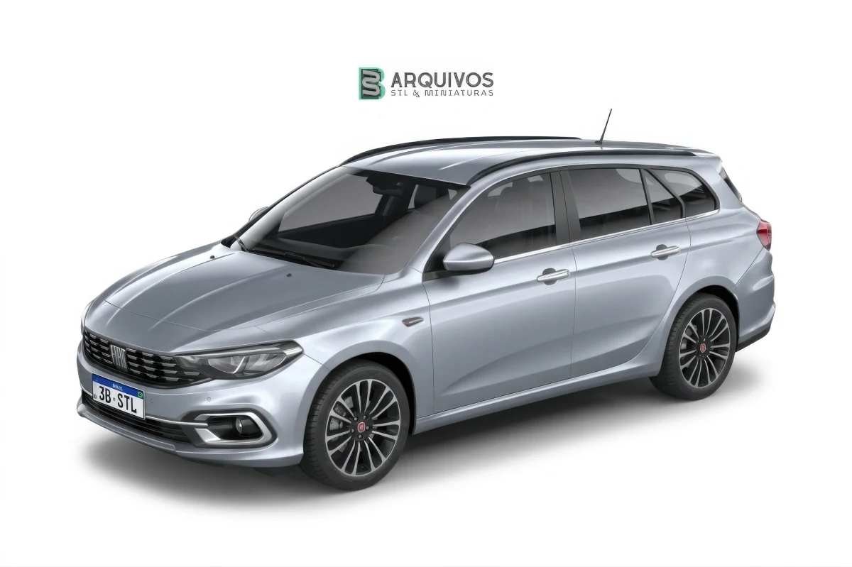 Modelo 3D STL - Fiat Tipo Station Wagon 2021